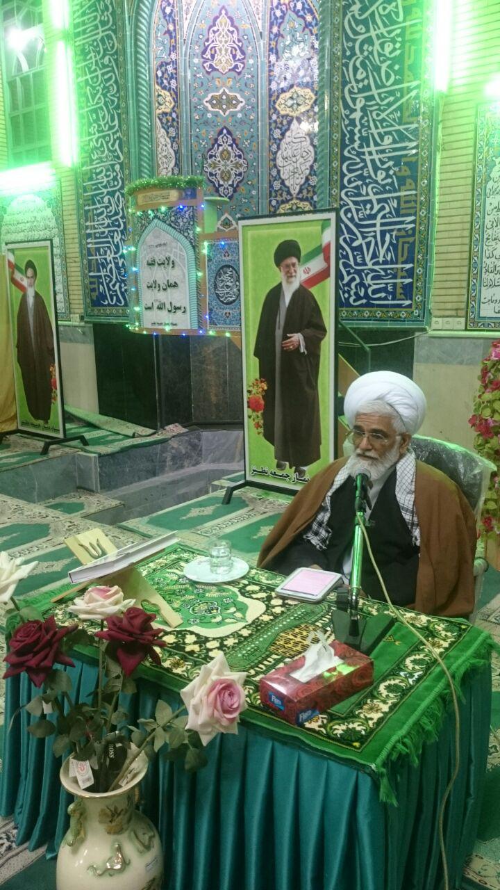مراسم جشن ولادت حضرت ابوالفضل العباس در مسجد الزهرا(س) مراسم جشن ولادت حضرت ابوالفضل العباس(ع) وگرامیداشت روز جانباز همراه با اقامه نماز جماعت مغرب وعشاء ،قرائت قران کریم وسخنرانی امام جمعه محترم نطنز حجه الاسلام والمسلمین حاج روح الله امینی و مولودی خوانی ذاکر اهلبیت آقای مطلوبی برگزار شد .